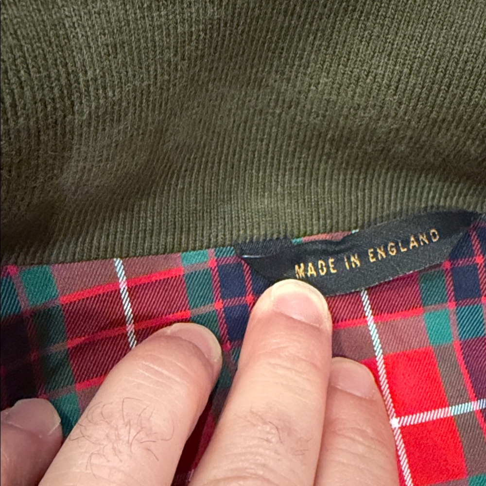 Barracuta Jacket with Tartan Lining - Picture 5 of 8
